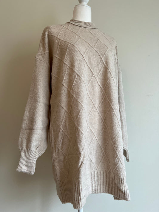 Women's Turtleneck Tunic Sweater