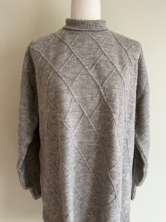 Women's Turtleneck Tunic Sweater